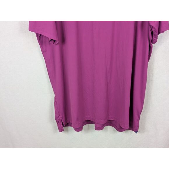 Greyson Performance Golf Polo Shirt Purple Men's Size 2XL/XXL - Picture 3 of 12